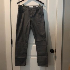 Brax black/white jean cut dress pants 33W/34L